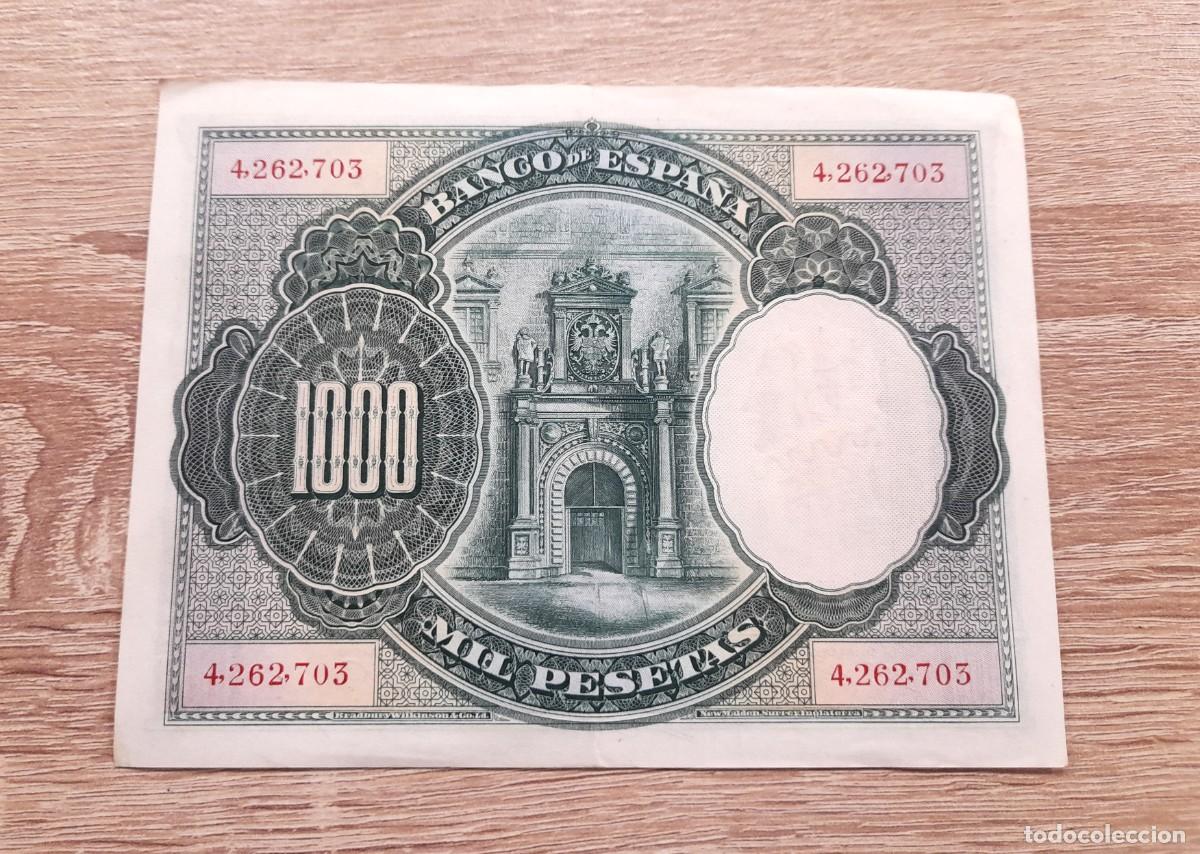 Billetes espa&ntilde;oles: Billete de 1000 Pesetas 1925 - Foto 2