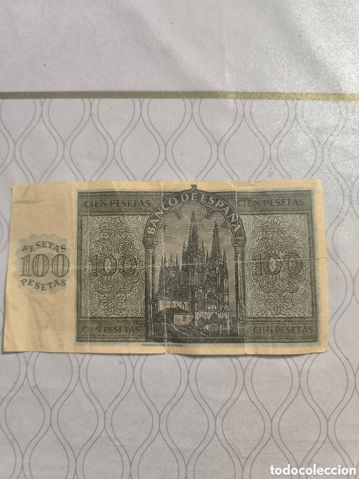 Billetes espa&ntilde;oles: Billete de 100 pesetas - Foto 2