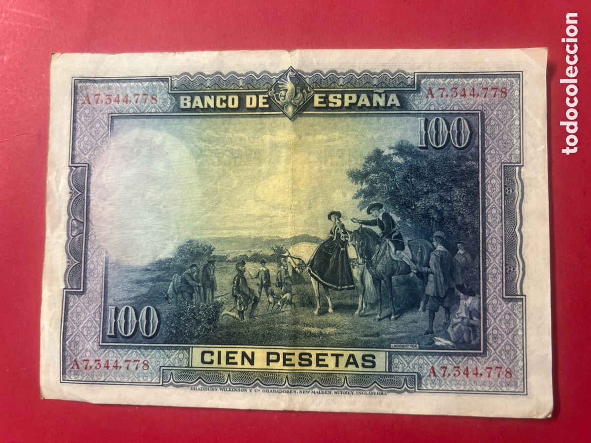 Billetes espa&ntilde;oles: V125. BILLETE DE ESPA&Ntilde;A - Foto 2