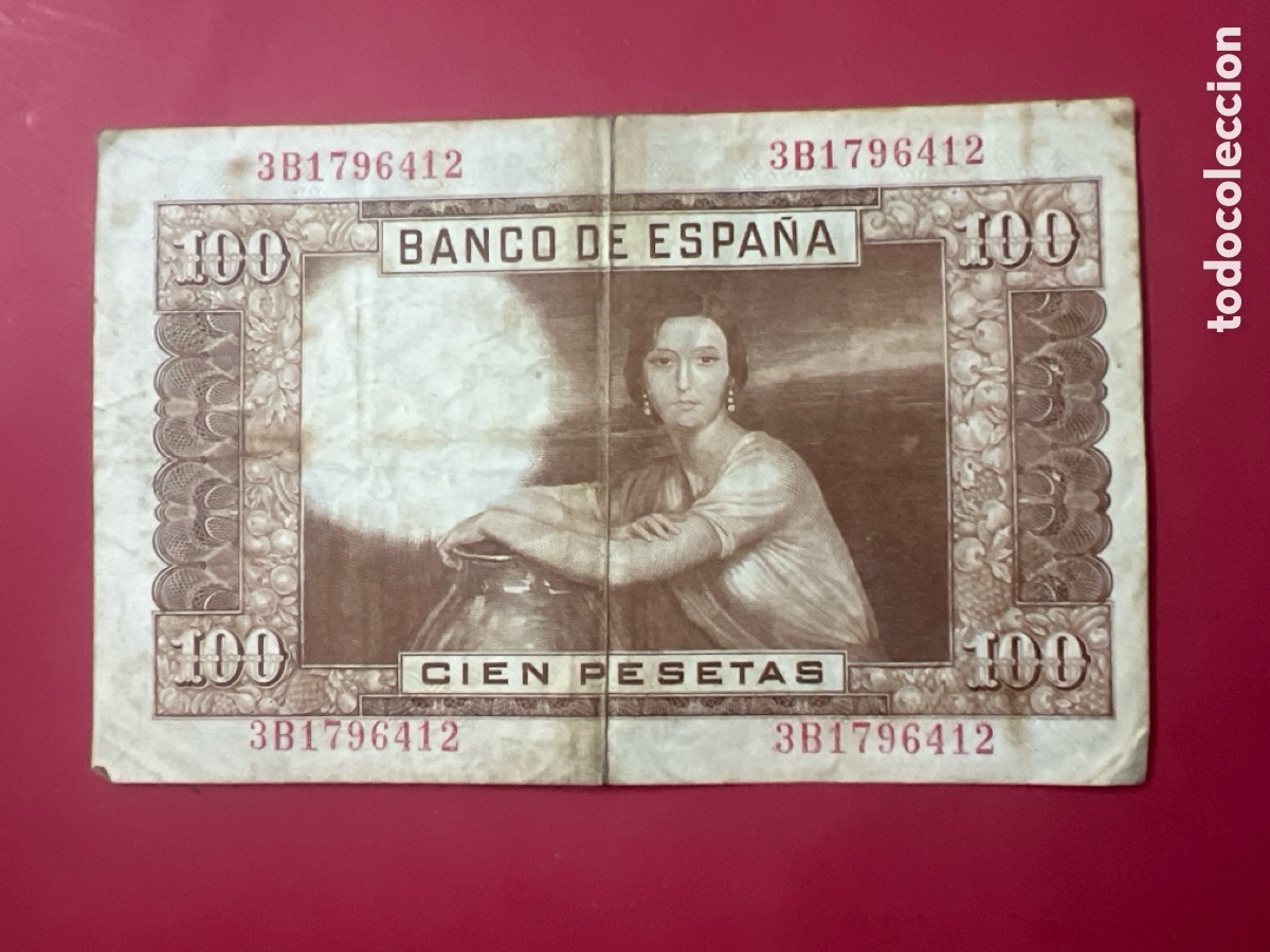 Billetes espa&ntilde;oles: V125. BILLETE DE ESPA&Ntilde;A - Foto 2