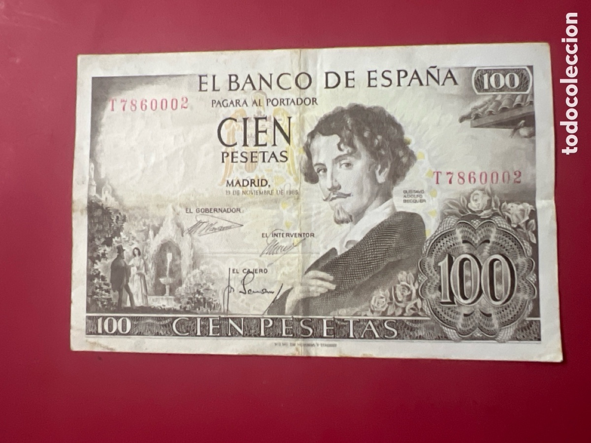 Billetes espa&ntilde;oles: V125. BILLETE DE ESPA&Ntilde;A - Foto 1