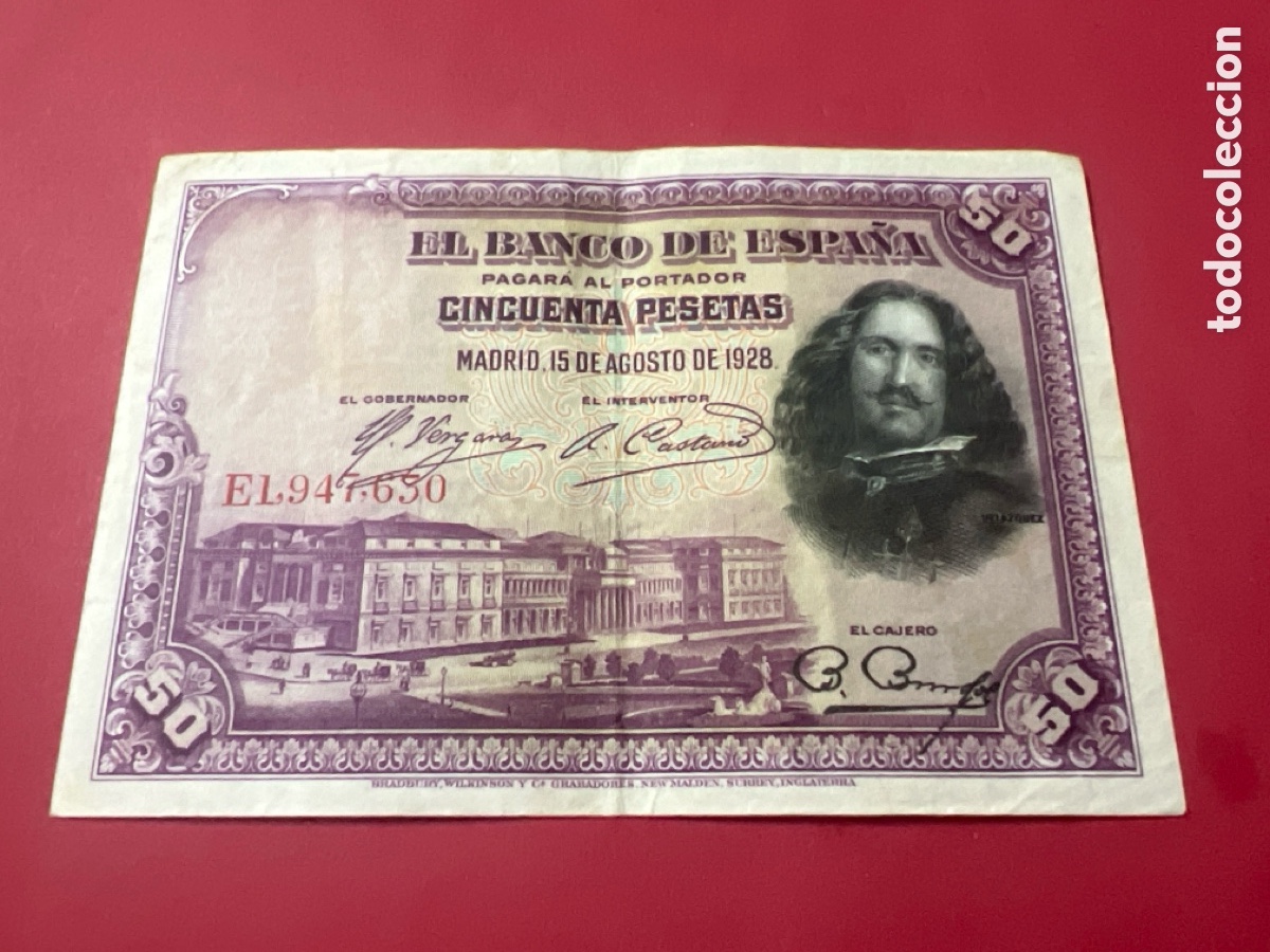 Billetes espa&ntilde;oles: V125. BILLETE DE ESPA&Ntilde;A