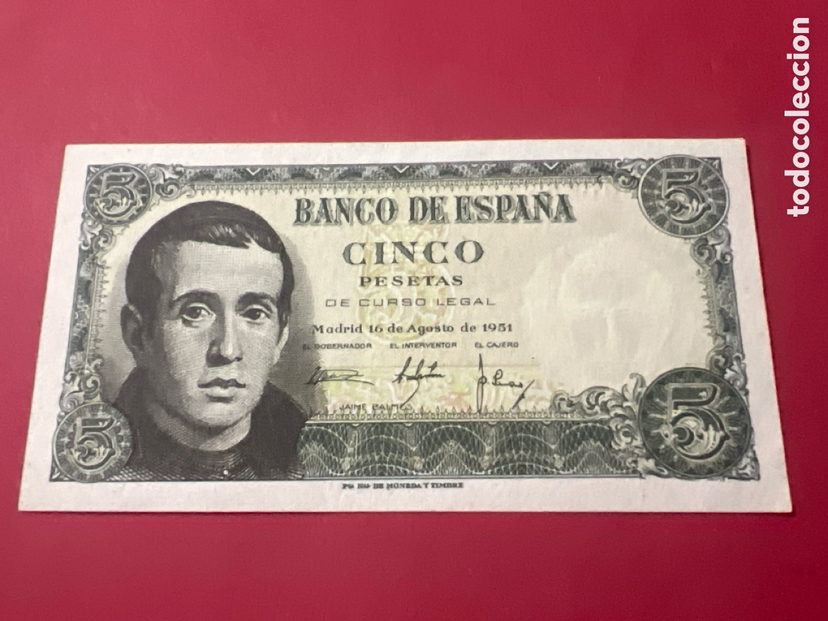 Billetes espa&ntilde;oles: V125. BILLETE DE ESPA&Ntilde;A