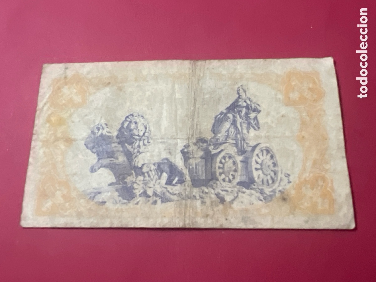 Billetes espa&ntilde;oles: V125. BILLETE DE ESPA&Ntilde;A - Foto 2