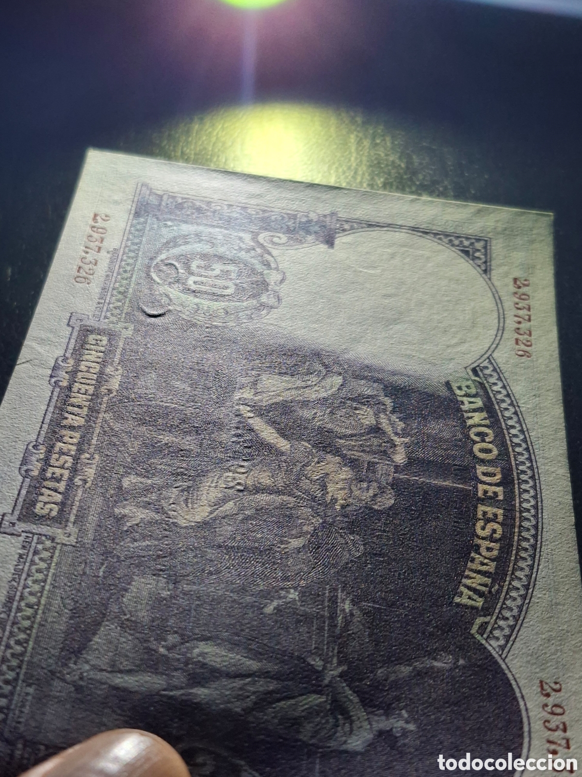 Billetes espa&ntilde;oles: 50 pesetas 1931 sin circular sc - Foto 3