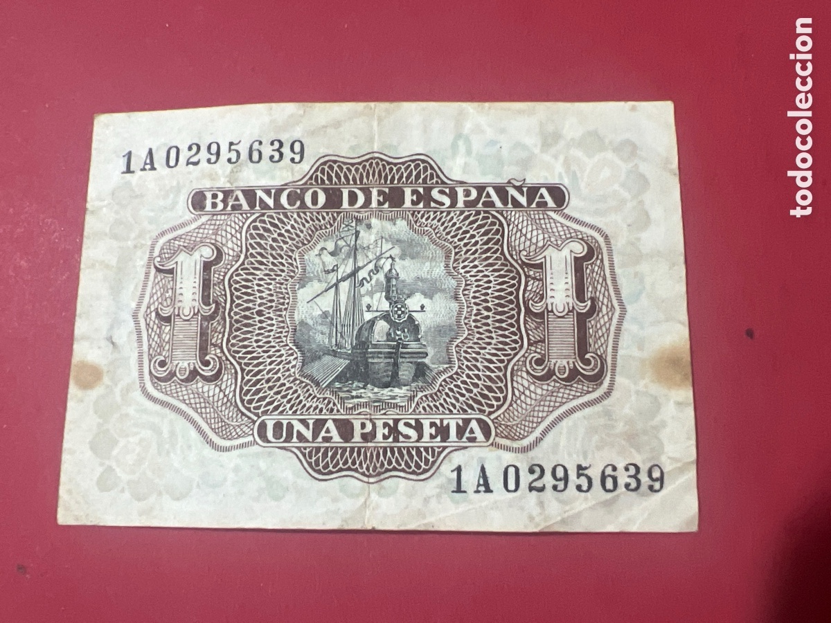 Billetes espa&ntilde;oles: V87. BILLETE DE ESPA&Ntilde;A - Foto 2