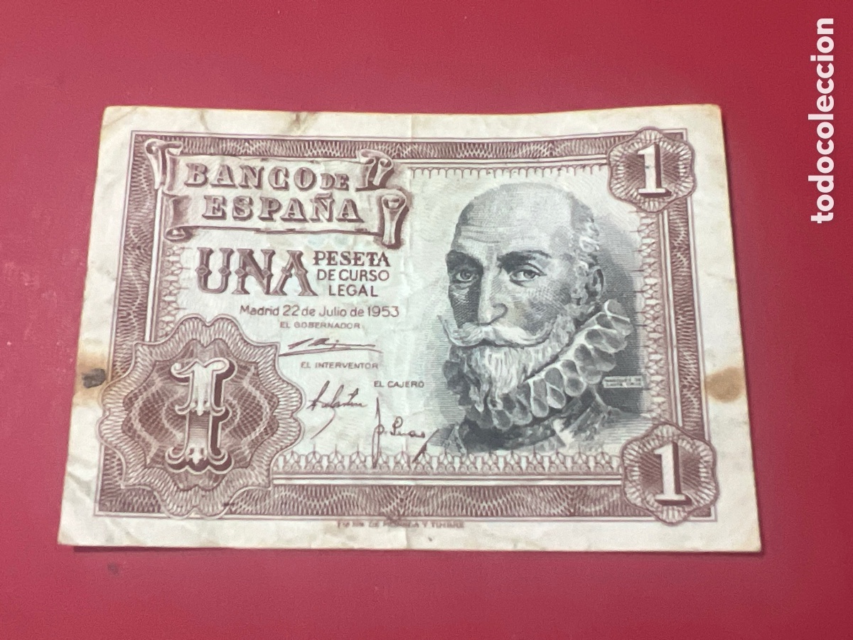 Billetes espa&ntilde;oles: V87. BILLETE DE ESPA&Ntilde;A