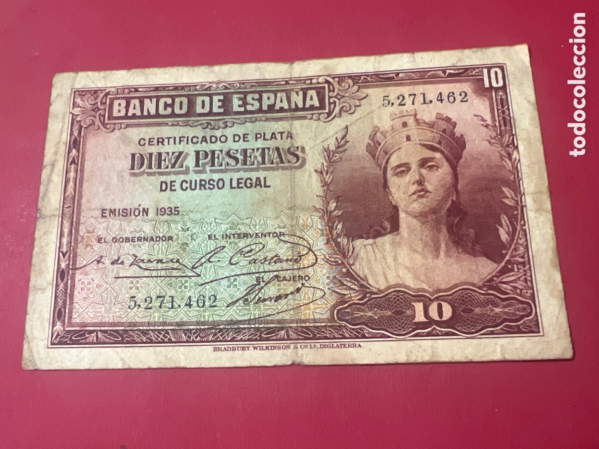 Billetes espa&ntilde;oles: V87. BILLETE DE ESPA&Ntilde;A - Foto 1
