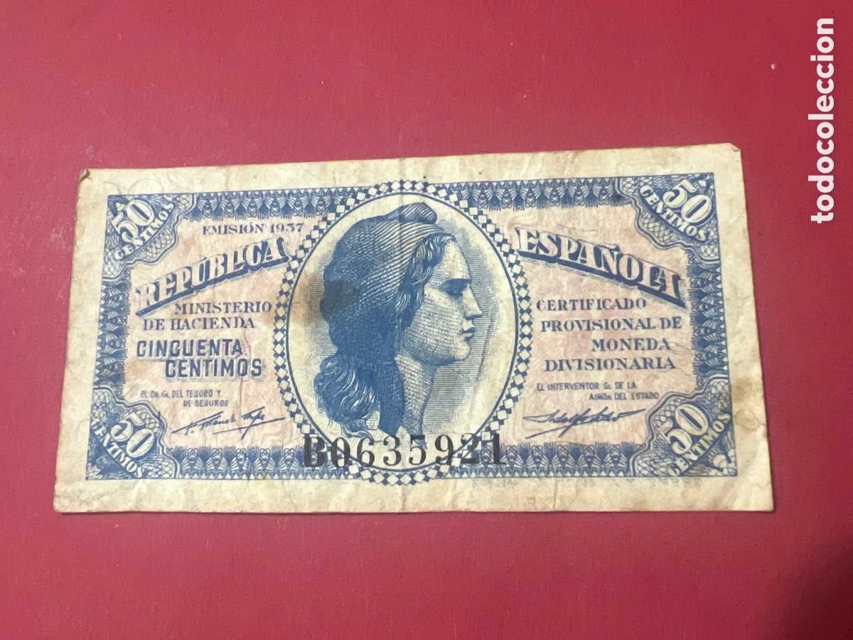 Spanish Banknotes: V87. BILLETE DE ESPA&Ntilde;A