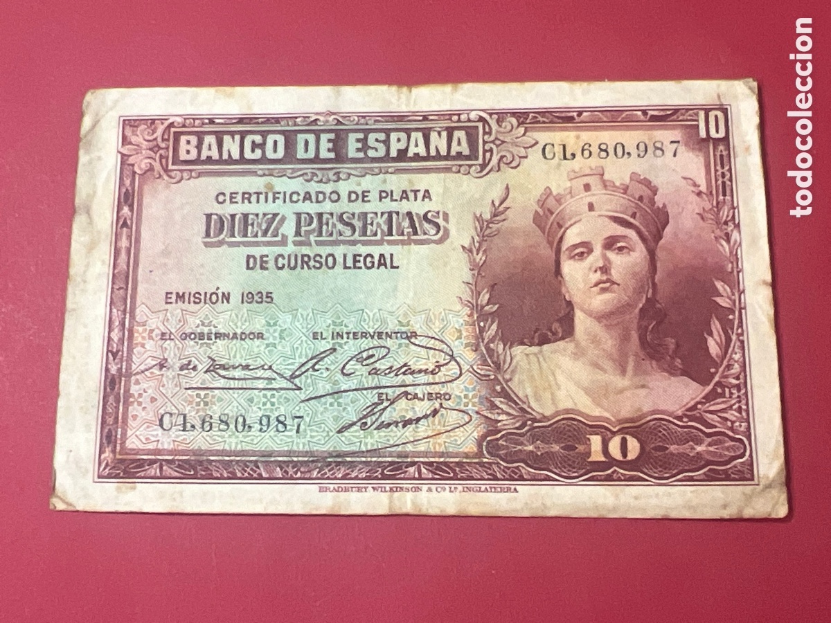 Billetes espa&ntilde;oles: V86. BILLETE DE ESPA&Ntilde;A - Foto 1