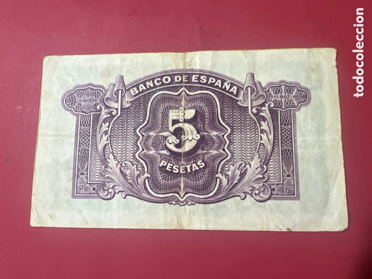 Billetes espa&ntilde;oles: V86. BILLETE DE ESPA&Ntilde;A - Foto 2
