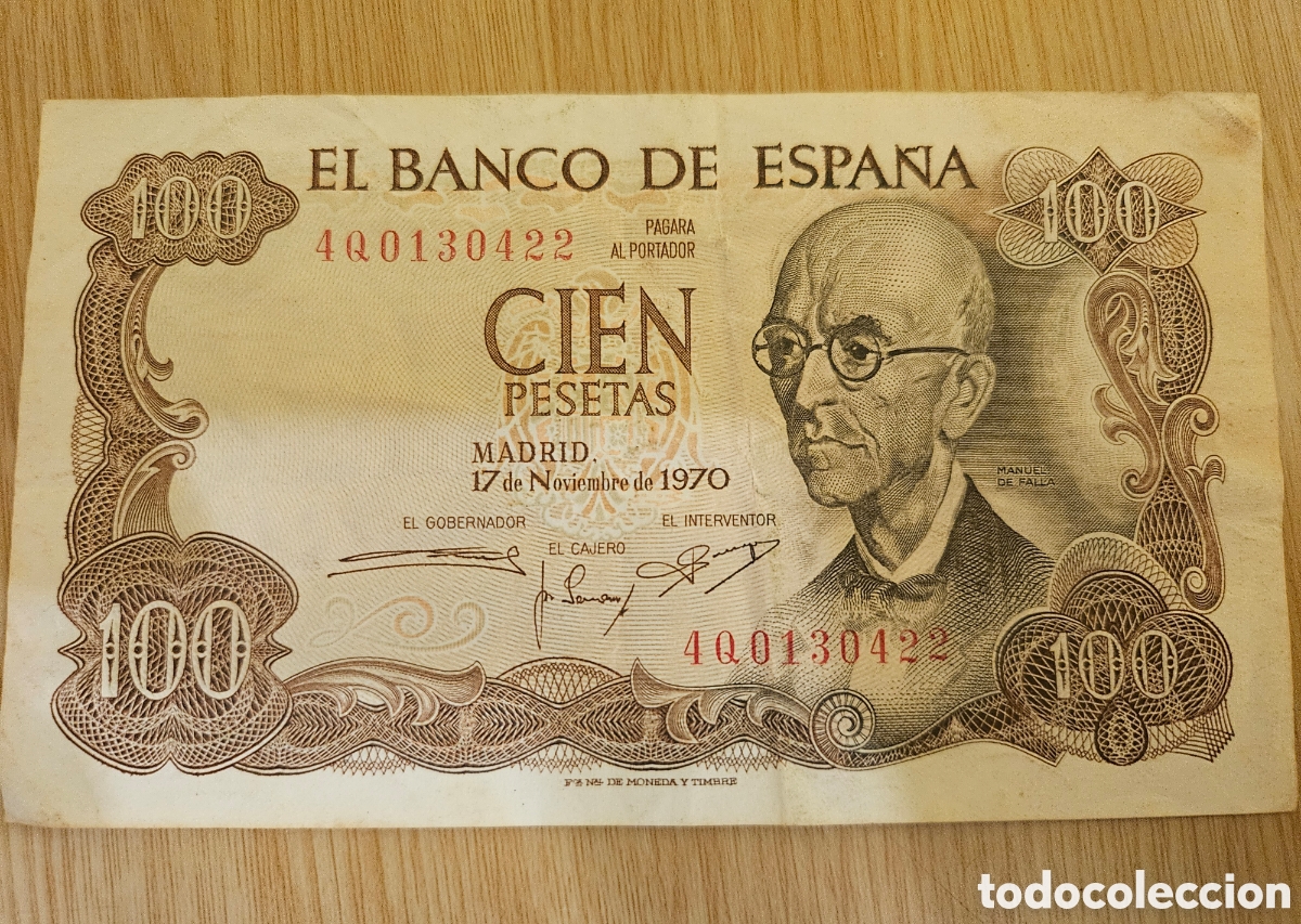Billetes espa&ntilde;oles: Lote de billetes antiguos - Foto 4