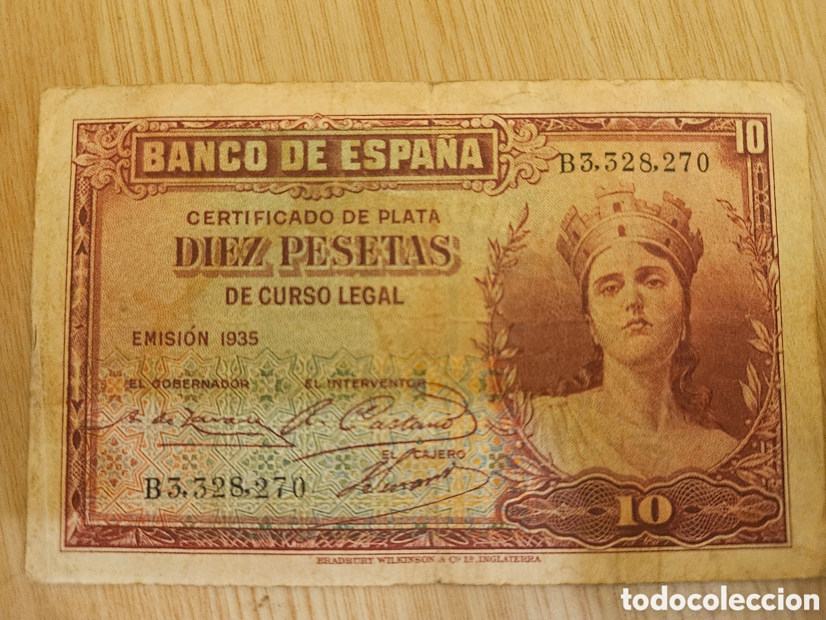 Billetes espa&ntilde;oles: Lote de billetes antiguos - Foto 6