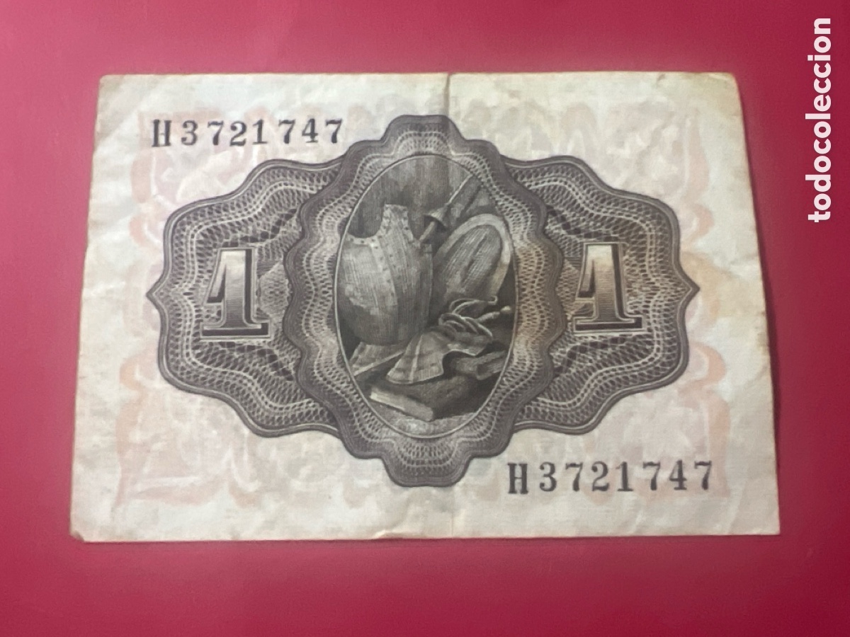 Billetes espa&ntilde;oles: V69. BILLETE DE ESPA&Ntilde;A - Foto 2