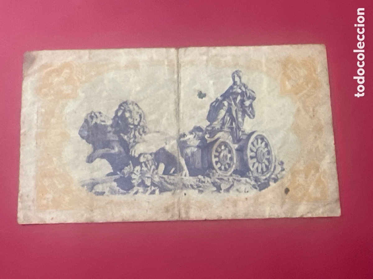 Billetes espa&ntilde;oles: V69. BILLETE DE ESPA&Ntilde;A - Foto 2