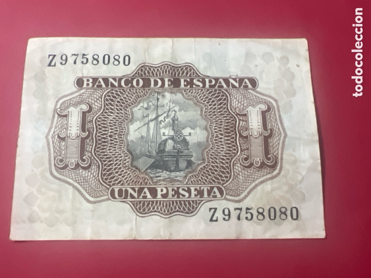 Billetes espa&ntilde;oles: V69. BILLETE DE ESPA&Ntilde;A - Foto 2