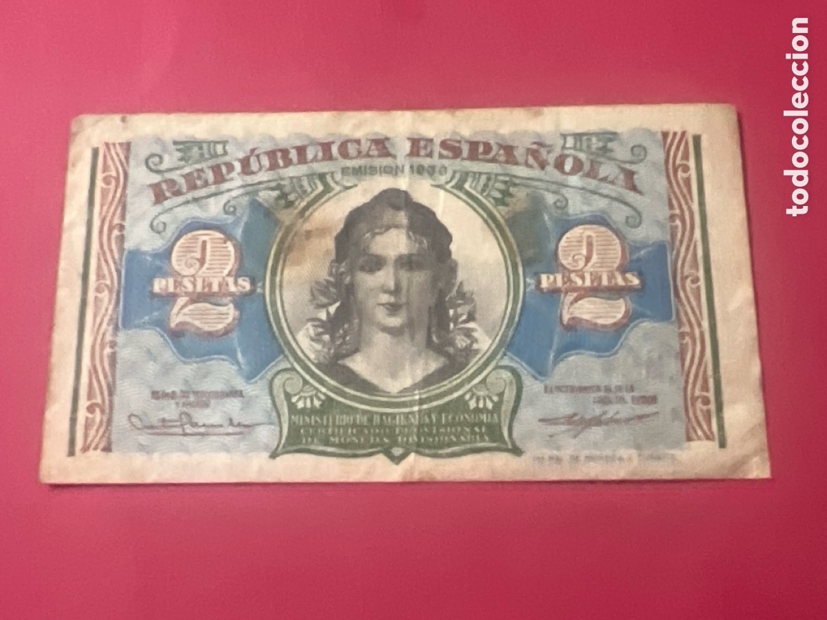 Billetes espa&ntilde;oles: V69. BILLETE DE ESPA&Ntilde;A - Foto 1