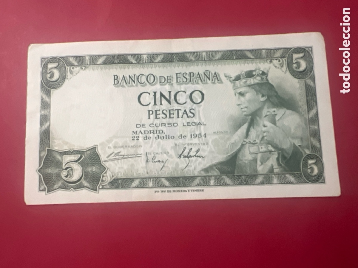 Billets espagnols: V69. BILLETE DE ESPA&Ntilde;A