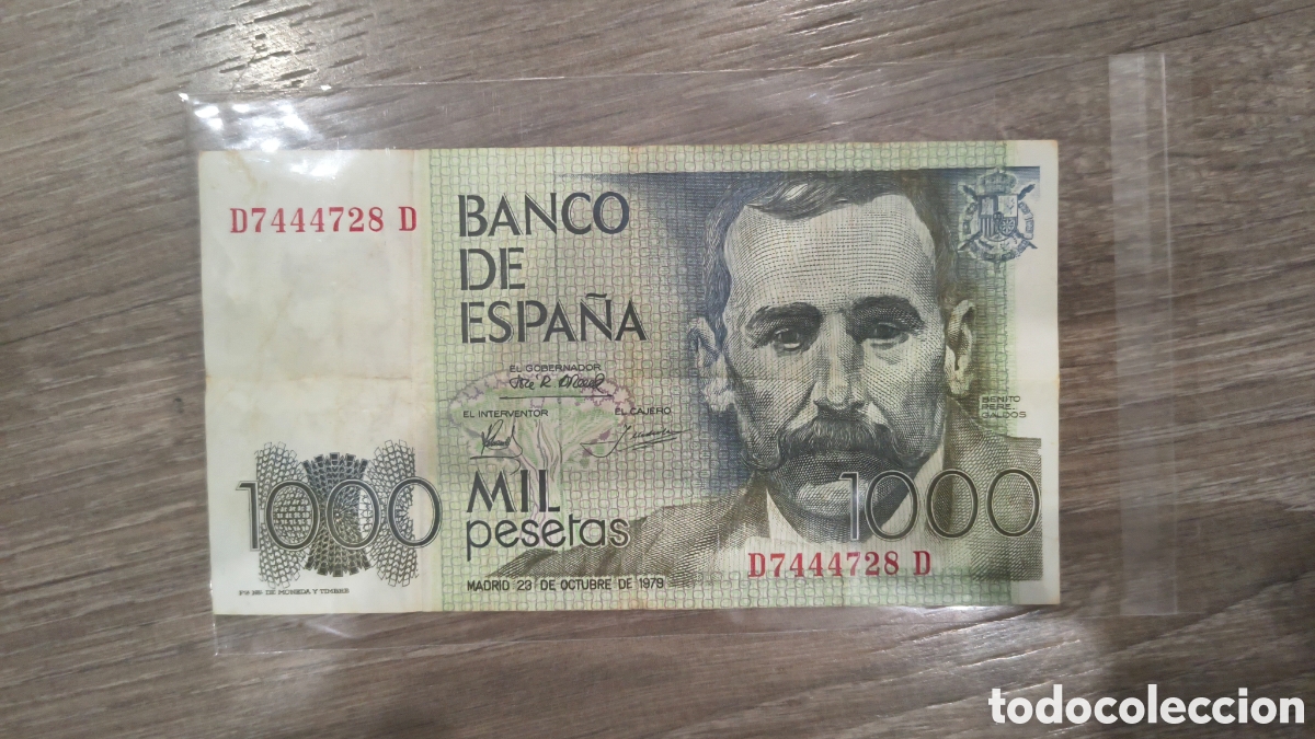Billets espagnols: MIL PESETAS DE 1979 BANCO DE ESPA&Ntilde;A