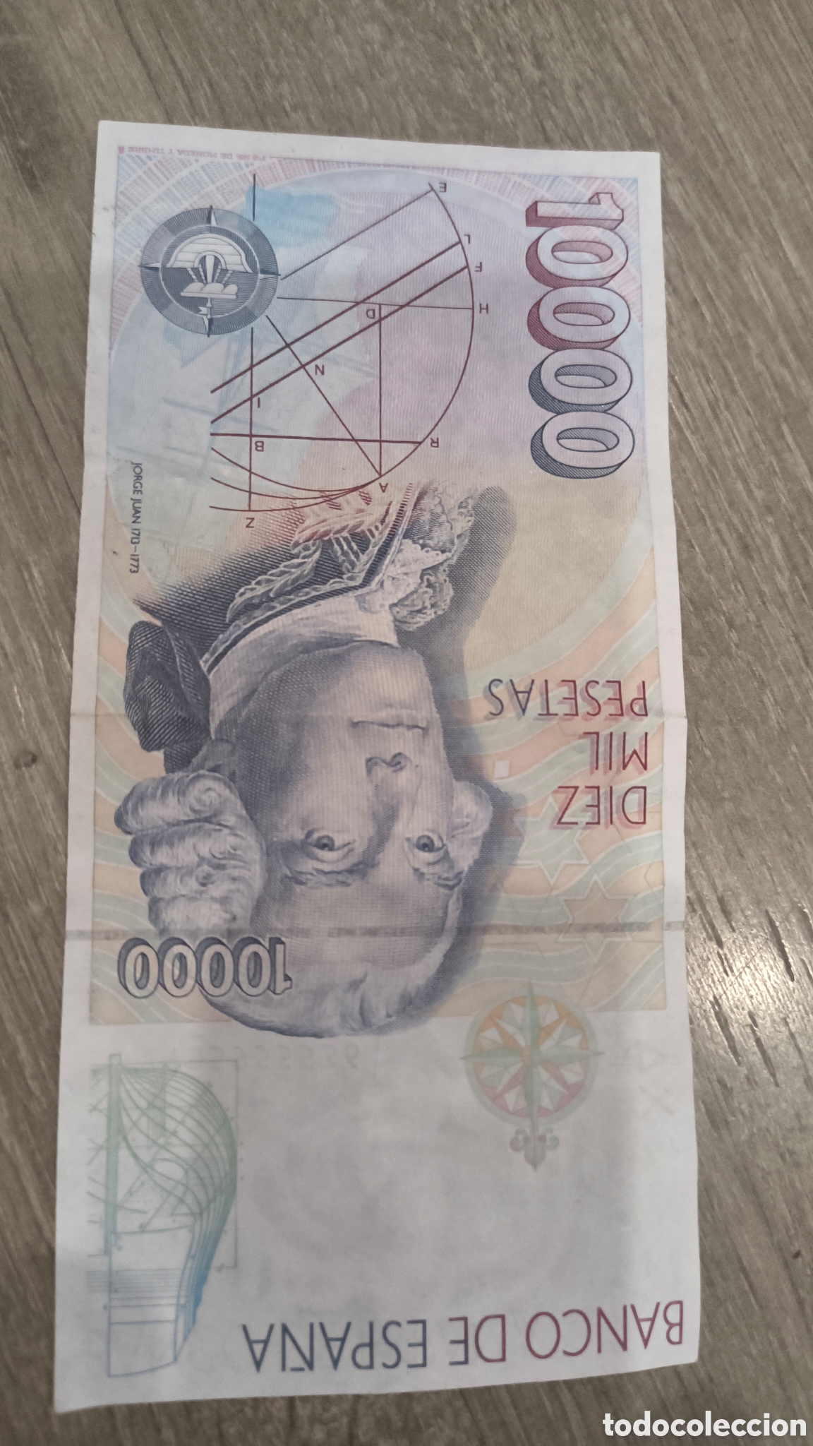 Billetes espa&ntilde;oles: DIEZ MIL PESETAS 1992 - Foto 5