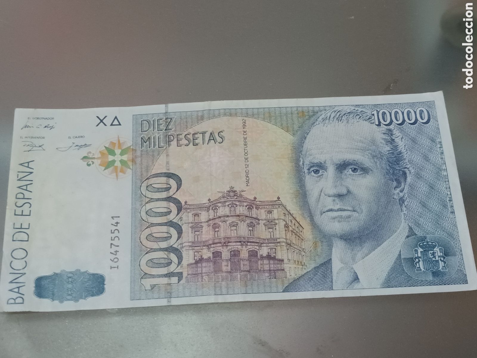 Billetes espa&ntilde;oles: BILLETE DE 10000 PESETAS DE 12 DE OCTUBRE DE 1992