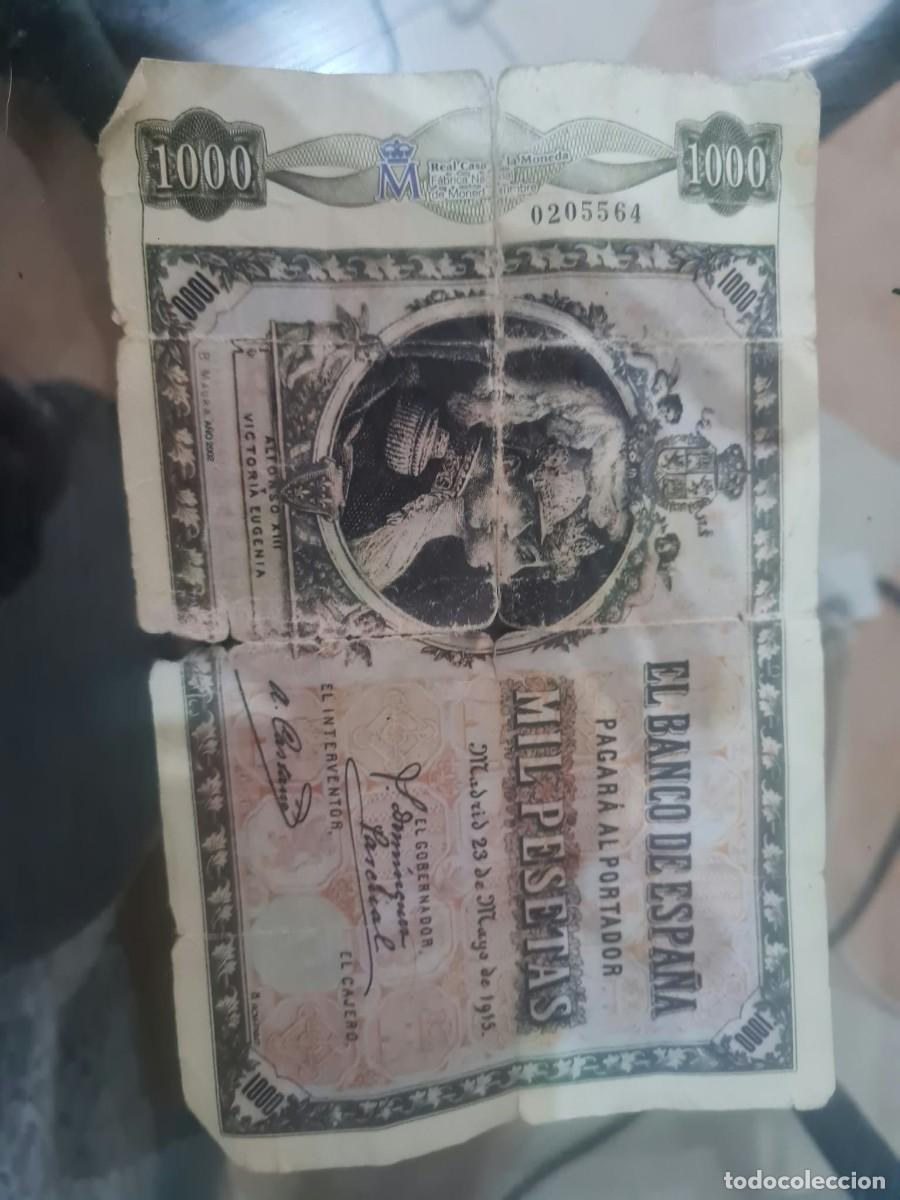 Billets espagnols: Billete de 1000 pesetas a&ntilde;o 1915