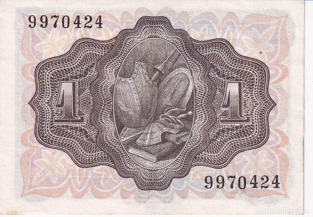 Billets espagnols: BILLETE DE 1 PESETA DEL A&Ntilde;O 1951 DE EL QUIJOTE SIN SERIE CALIDAD EBC (RARO)