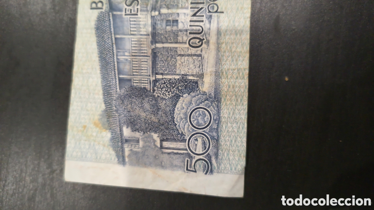 Billetes espa&ntilde;oles: QUINIENTAS PESETAS 1979 - Foto 6