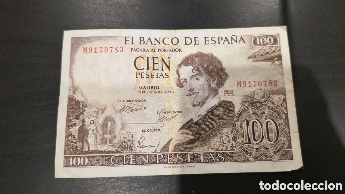 Billets espagnols: CIEN PESETAS 1979 EL BANCO DE ESPA&Ntilde;A