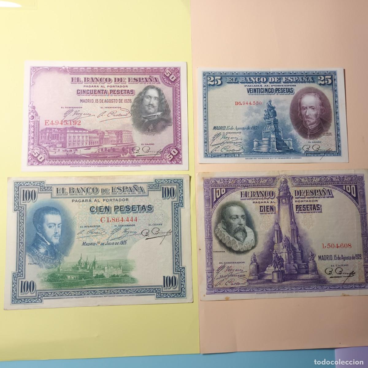Notas espanholas: Billetes que circularon durante II Republica Lote B - 84