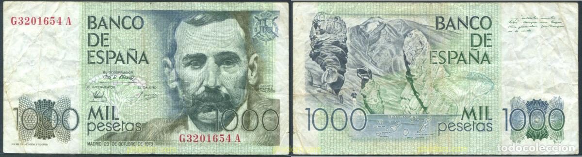 Billetes espa&ntilde;oles: 11341 ESPA&Ntilde;A 1979 1000 Pesetas 23 de octubre de 1979 - Benito Perez Galdos