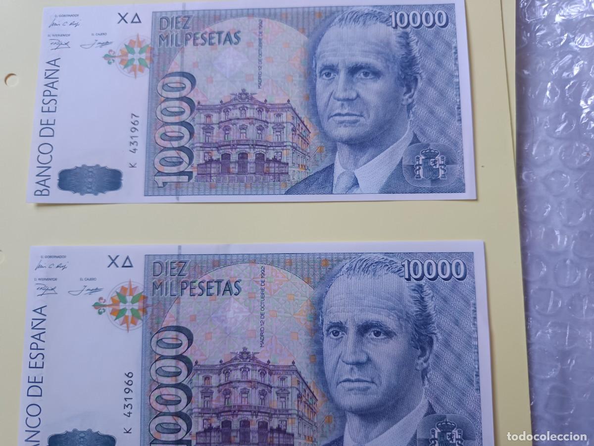 Billets espagnols: Billete correlativos 10000 pesetas 1992