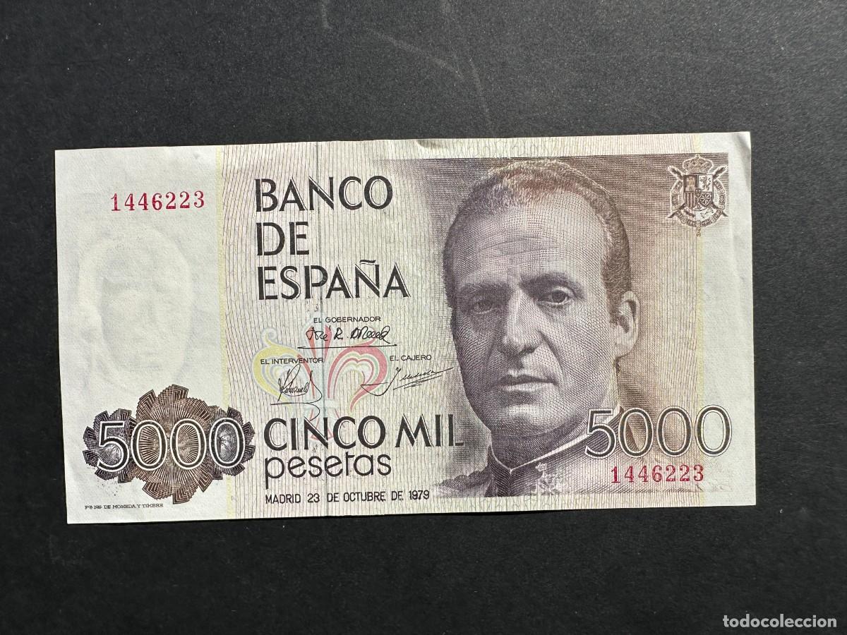 Banconote spagnole: BILLETE ESPA&Ntilde;A - 5000 PESETAS DE 1979 - REY JUAN CARLOS
