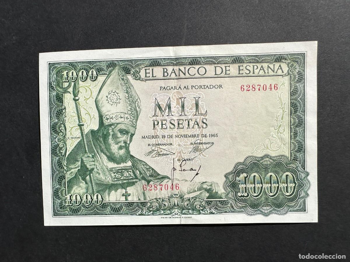 Billets espagnols: BILLETE DE 1000 PESETAS - A&Ntilde;O 1965 - SIN SERIE - S. ISIDORO