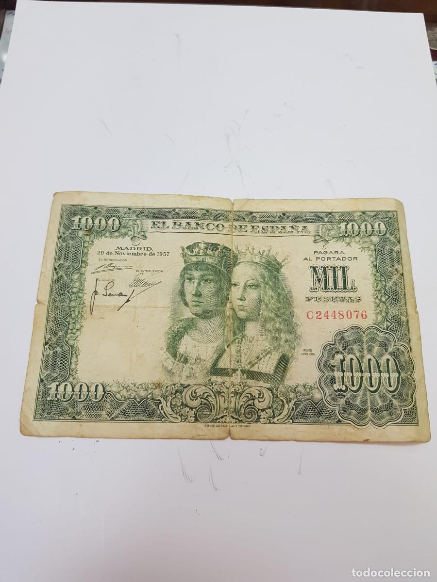 Spanish Banknotes: ESPA&Ntilde;A-1000 PESETAS-29 DE NOVIEMBRE DE 1957