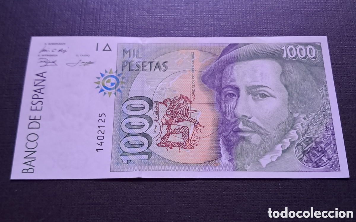 Billetes espa&ntilde;oles: Lote de Billetes Cl&aacute;sicos emitidos, oficialmente, por el Banco de Espa&ntilde;a