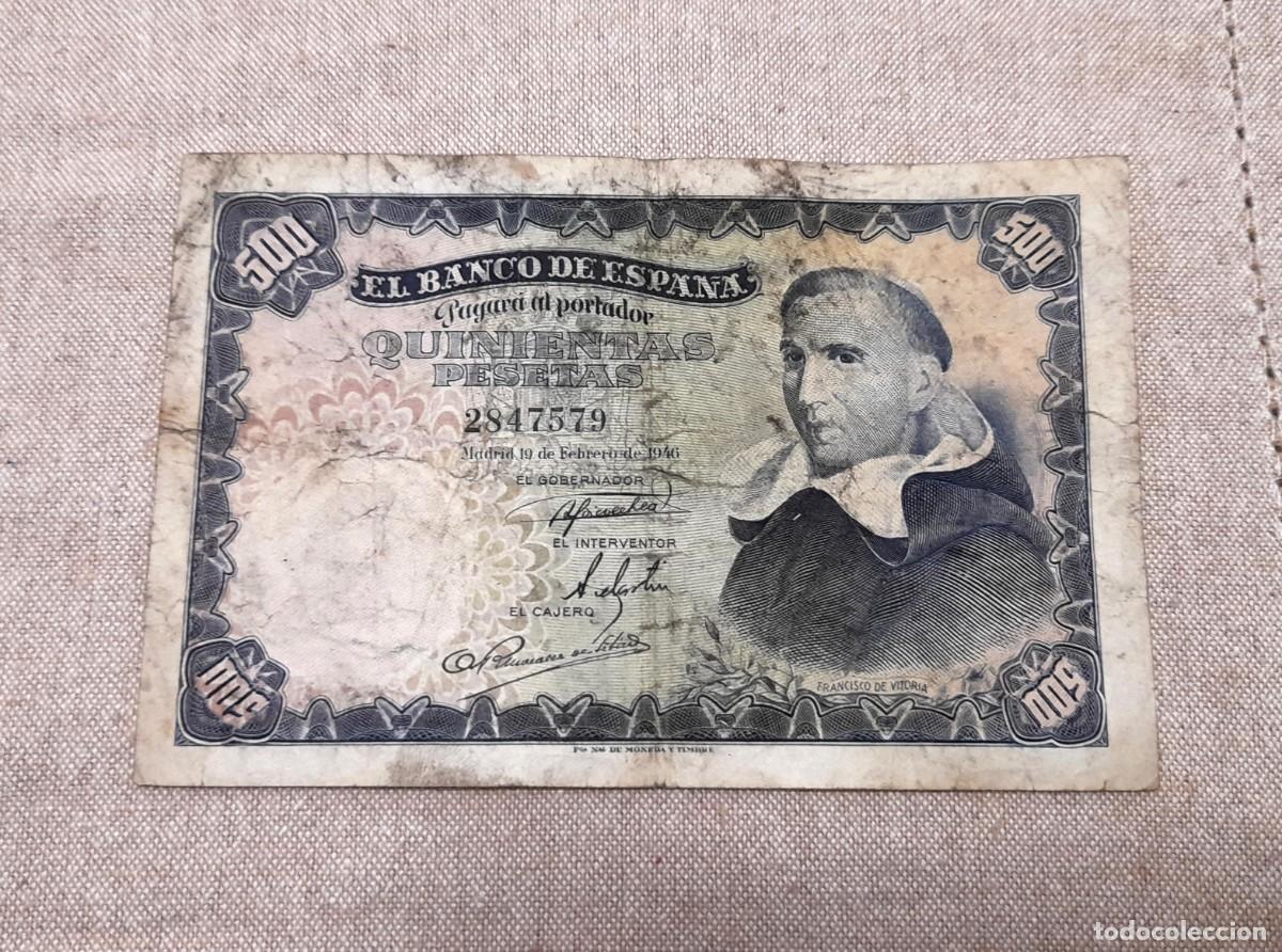 Billets espagnols: Billete de 500 Pesetas 1946 Sin serie