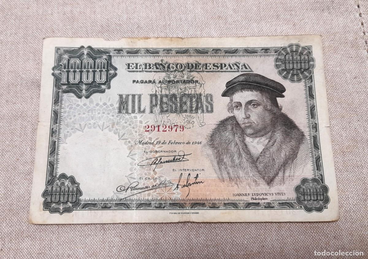 Billets espagnols: Billete de 1000 Pesetas 1946 Sin serie