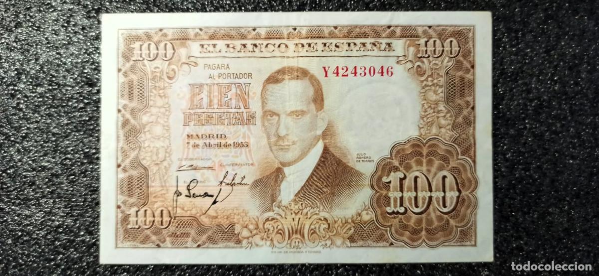Billets espagnols: Espa&ntilde;a 100 Pesetas 1953 Julio Romero de Torres, Lote 9686