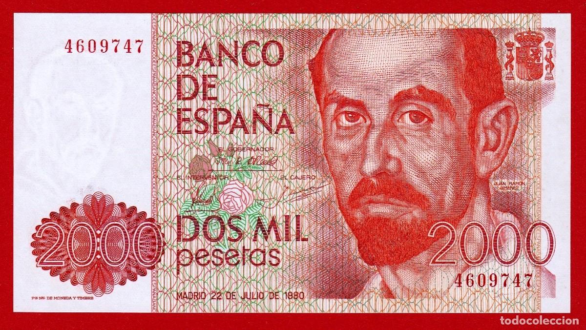 Banconote spagnole: 2000 Pesetas, 1980, Sin Serie , SC