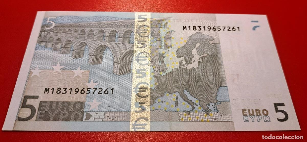 Banconote spagnole: PORTUGAL, 5 Euro, segunda firma, SC