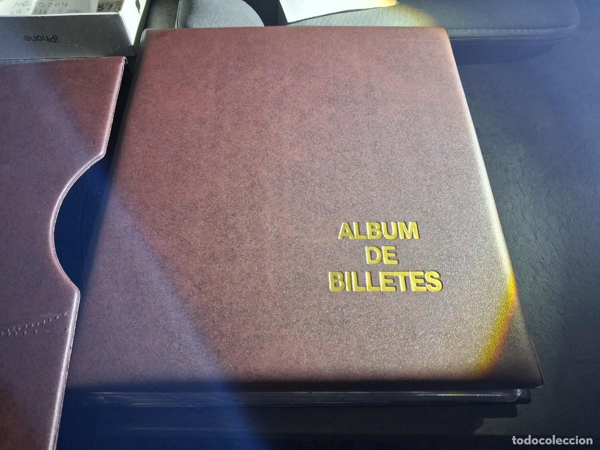 Notas espanholas: ALBUM DE BILLETES CON CAJETIN