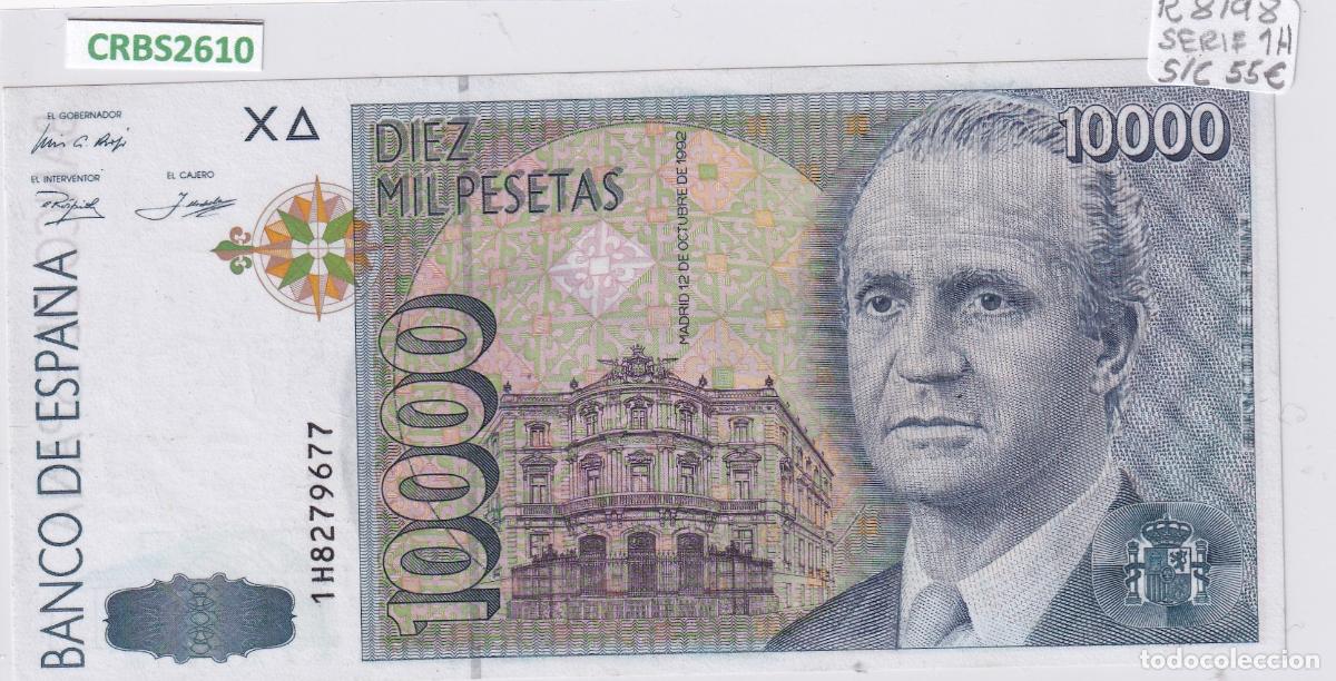 Spanische Banknoten: CRBS2610 BILLETE ESPA&Ntilde;A 10000 PESETAS 1992 SERIE 1H SIN CIRCULAR