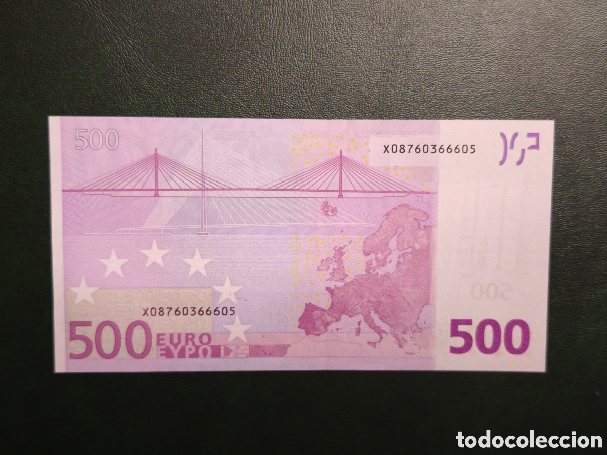 Billetes espa&ntilde;oles: Billete 500 euros 2002 - Foto 2