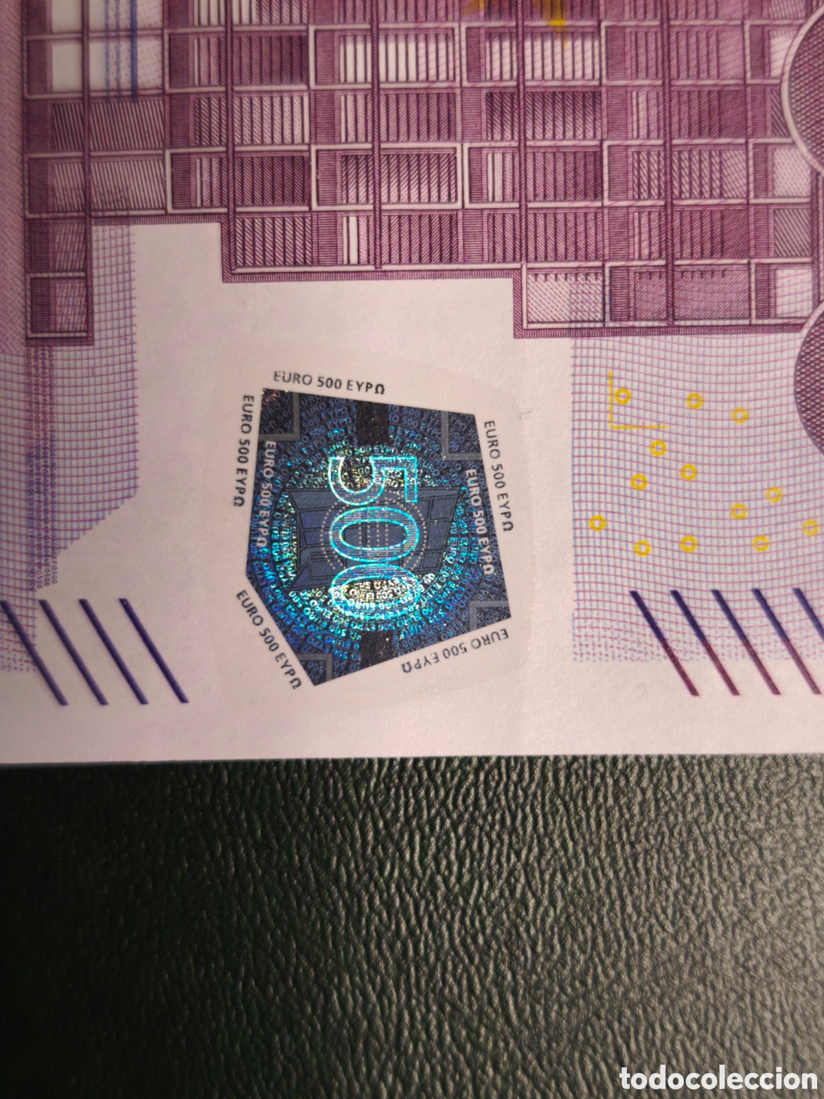 Billetes espa&ntilde;oles: Billete 500 euros 2002 - Foto 3