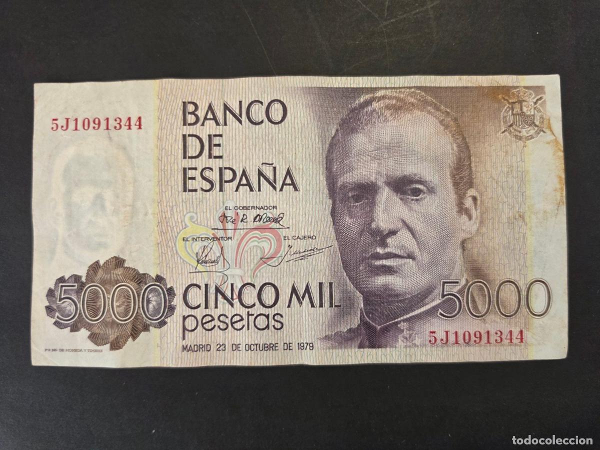 Billetes espa&ntilde;oles: 4 billetes espa&ntilde;oles. 10000 y 5000 - Foto 4