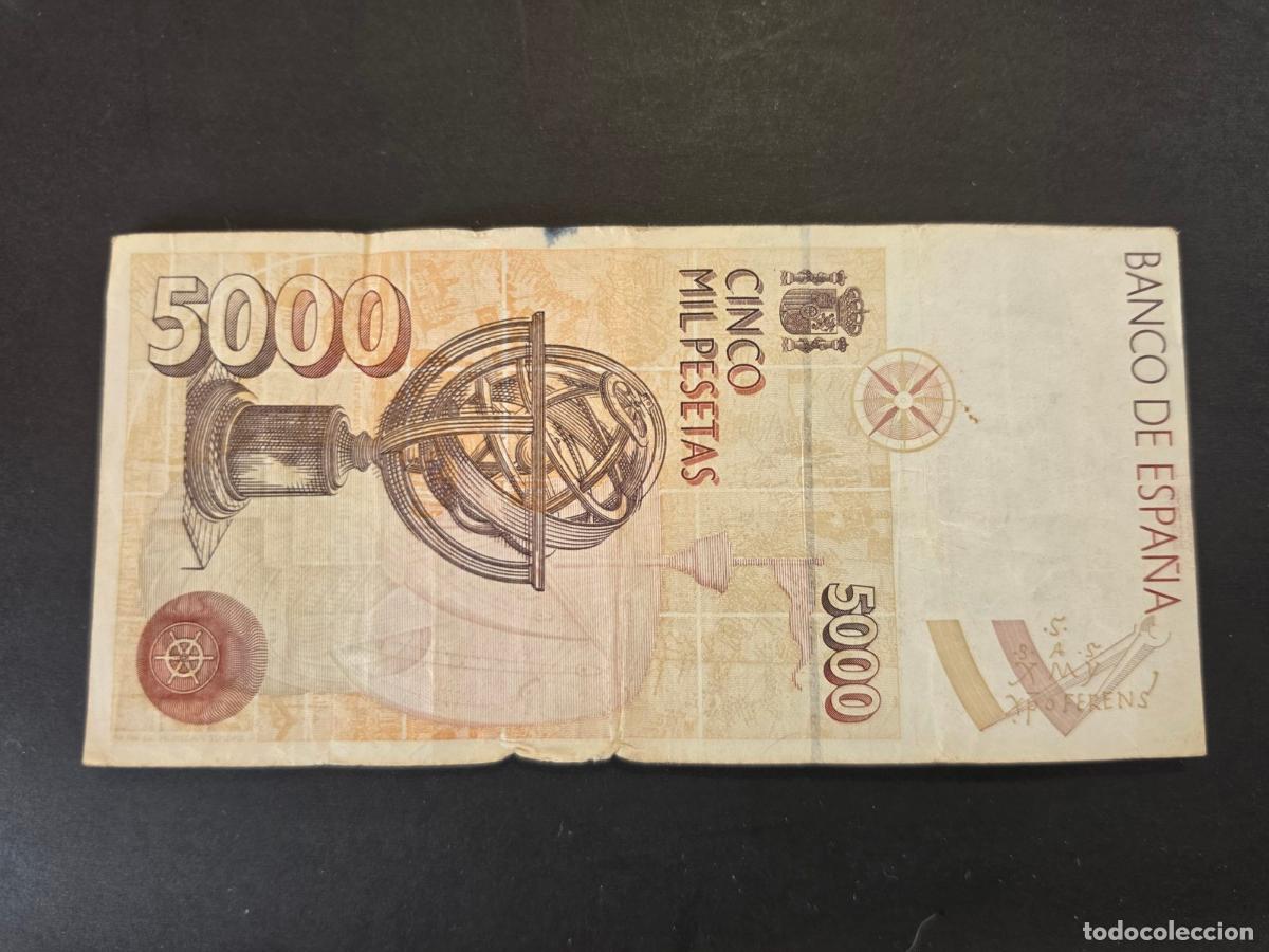 Billetes espa&ntilde;oles: 4 billetes espa&ntilde;oles. 10000 y 5000 - Foto 5