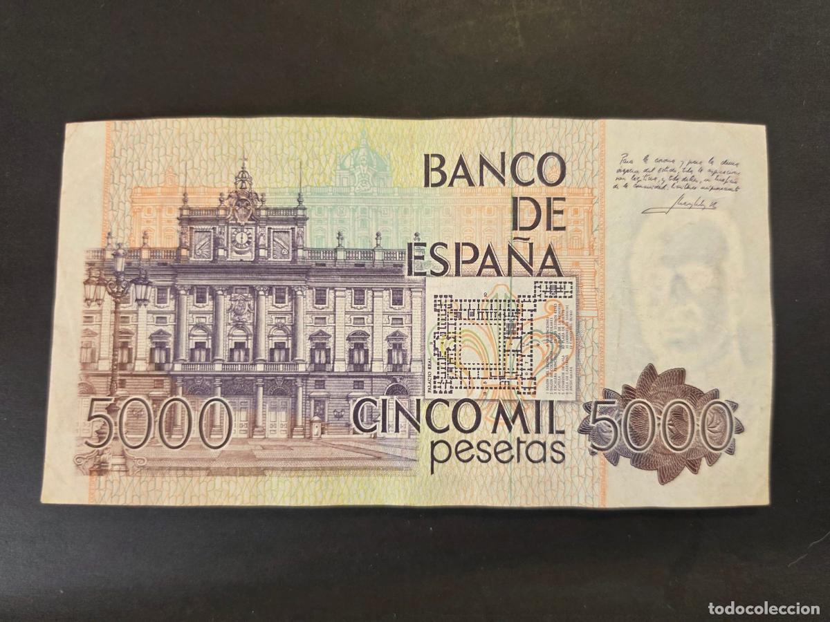 Billetes espa&ntilde;oles: 4 billetes espa&ntilde;oles. 10000 y 5000