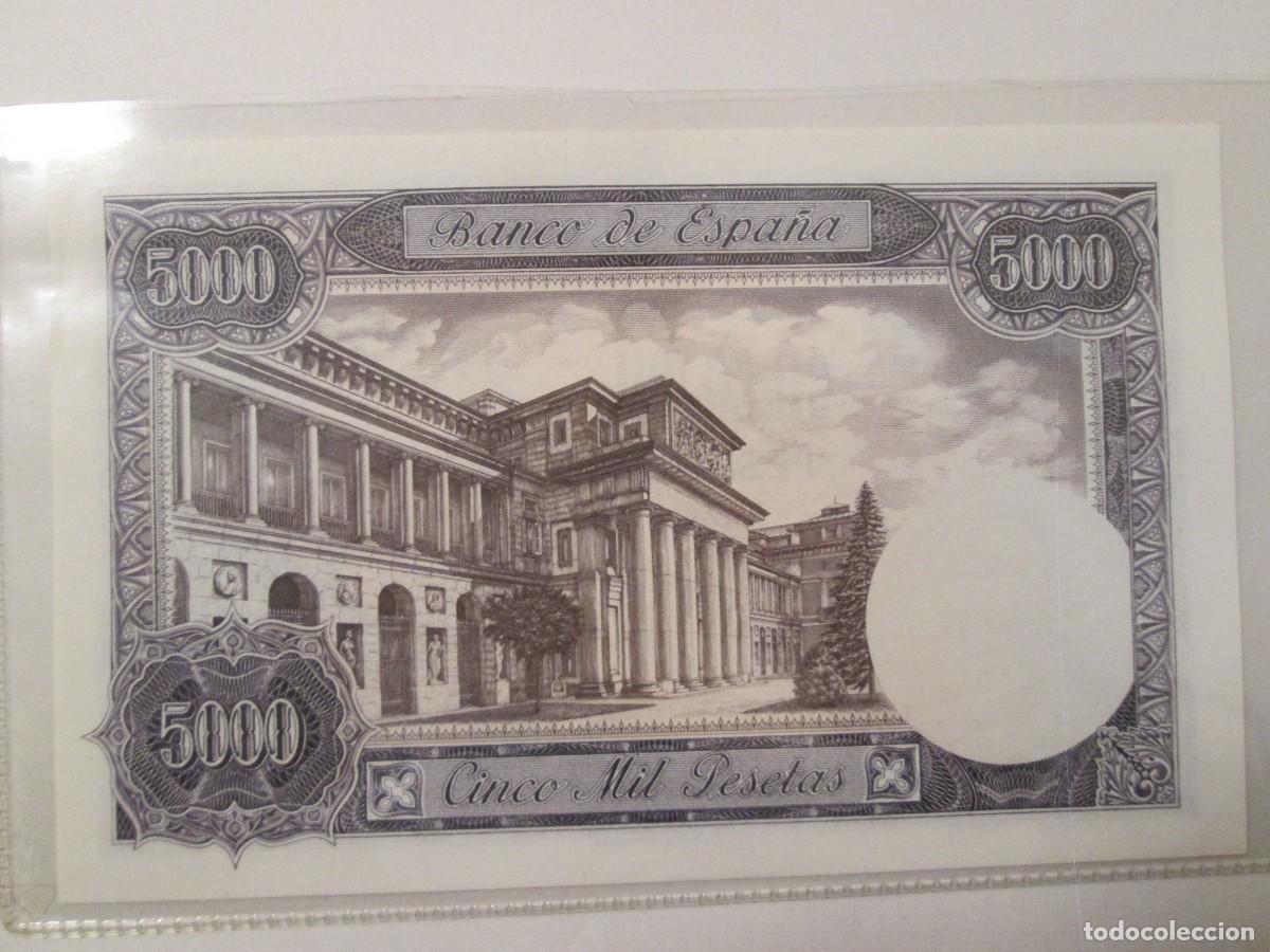Billetes espa&ntilde;oles: 5000 PESETAS 1976 PLANCHA - Foto 2