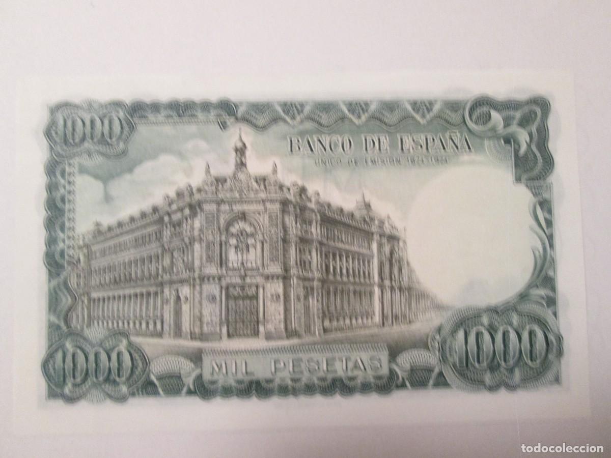 Billetes espa&ntilde;oles: 1000 PESETAS 1971 PLANCHA - Foto 2